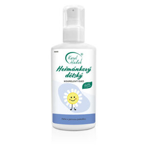 KAREL HÁDEK Koupelový olej heřmánkový dětský pro citlivou pokožku 100 ml