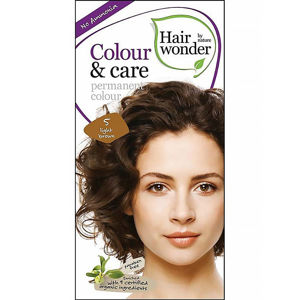 HAIRWONDER Dlouhotrvající barva na vlasy 5 Světle hnědá BIO 100 ml