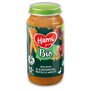 HAMI Bio masozeleninový příkrm bulgur s kachnou, řepou a mrkví 12m+ 250 g