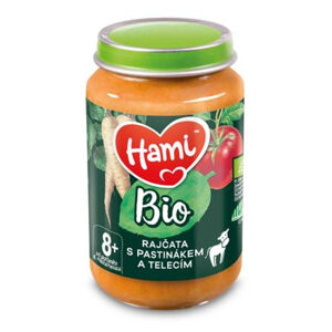 HAMI BIO Masozeleninový příkrm rajčata s pastinákem a telecí 190 g