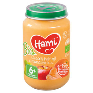 HAMI Bio Ovocný koktejl s mandarinkou od 6.měsíců 200 g