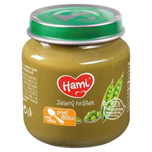 HAMI První lžička Zelený hrášek od 4.měsíce 125 g