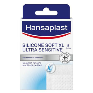 HANSAPLAST Silicone soft XL náplast 5 ks