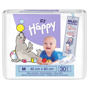 BELLA HAPPY Baby dětské hygienické podložky 40x60 cm 30 kusů, poškozený obal