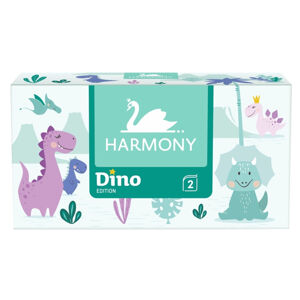 HARMONY Papírové kapesníky Dino 2vrstvé 150 ks