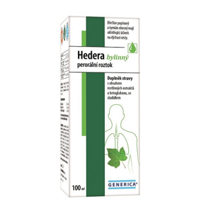 GENERICA Hedera bylinný perorální roztok 100 ml