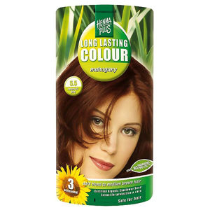 HENNA PLUS Přírodní barva na vlasy dlouhotrvající MAHAGON 5.5 100 ml