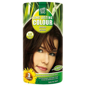 HENNA PLUS Přírodní barva na vlasy 4.03 Mocca hnědá 100 ml