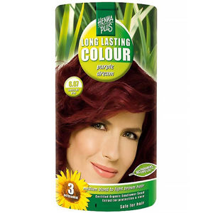 HENNA PLUS Přírodní barva na vlasy PURPUROVÝ SEN 6.67 100 ml