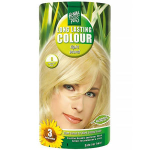 HENNA PLUS Přírodní barva na vlasy SVĚTLÁ BLOND 8 100 ml