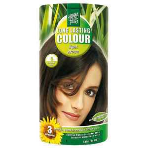 HENNA PLUS Přírodní barva na vlasy 5 Světle hnědá 100 ml