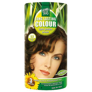 HENNA PLUS Přírodní barva na vlasy SVĚTLE ZLATÁ HNĚDÁ 5.3 100 ml
