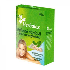 Herbalex bylinné detoxikační náplasti 10 ks