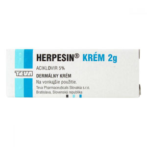 HERPESIN Krém 5 % 2 g