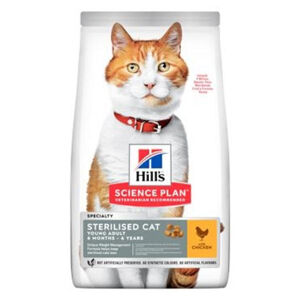 HILL'S Fel. Dry SP Adult Young Steril. Cat Chicken 3kg