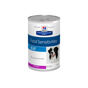 Hill's Prescription Diet™ d/d™ Canine Duck konzerva 370 g