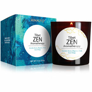 HIMALYO Tibet Aromatherapy Aromaterapeutická svíčka Zen 315 g