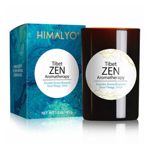 HIMALYO Tibet Aromatherapy Aromaterapeutická svíčka Zen 45 g