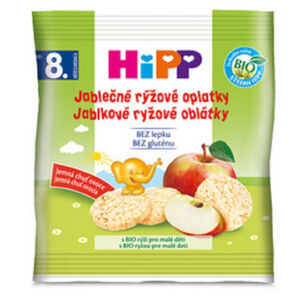 HIPP Jablečné rýžové oplatky bio 7m+ 30 g