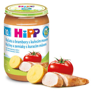 HiPP Junior Rajčata a brambory s kuřecím masem BIO od 9. měsíce věku 220 g