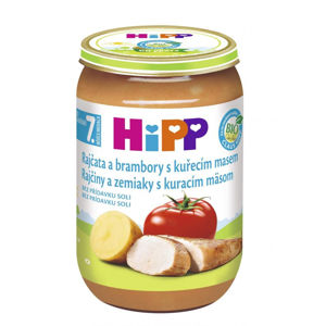 HiPP BIO Rajčata s bramborami a kuřetem 220 g