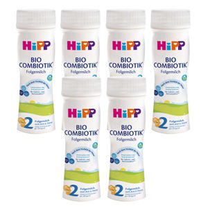 HiPP Combiotik 2 Tekuté pokračovací mléko od 6.měsíce BIO 6x 200ml