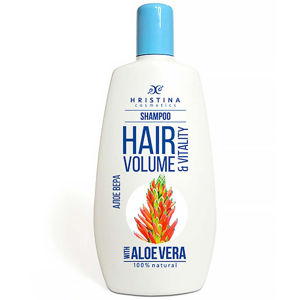 HRISTINA Přírodní šampon pro bohaté a zdravé vlasy s aloe vera 200 ml