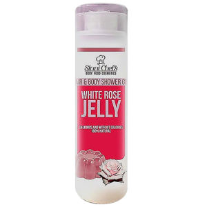 STANI CHEF'S Přírodní sprchový gel na vlasy a tělo Želé z bílé růže 250 ml