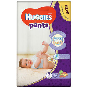 HUGGIES Pants Jumbo 3, 6–11 kg, 44 ks