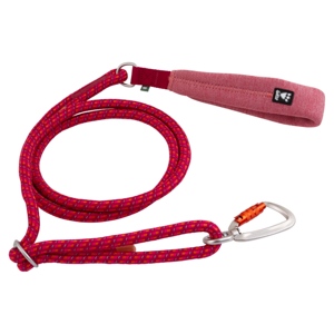 HURTTA Adjustable lanové vodítko pro psy červené 120-180cm/6mm