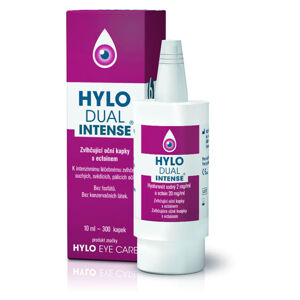 HYLO Dual Intense oční kapky 10 ml, poškozený obal