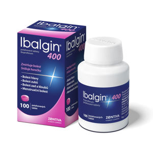 IBALGIN 400 mg 100 potahovaných tablet