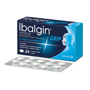 IBALGIN Grip 200 mg / 5 mg 24 tablet