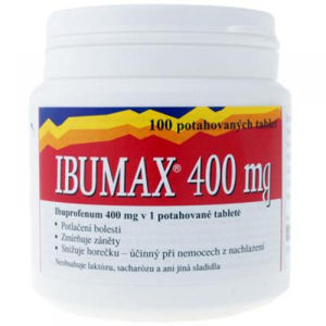 IBUMAX 400 mg 100 potahovaných tablet