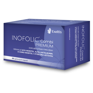EXELTIS Inofolic Combi Premium 60 gelových kapslí