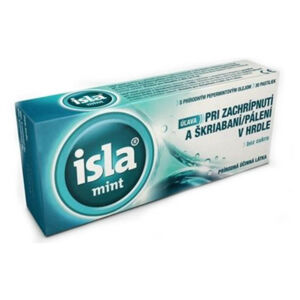 ISLA Mint bylinné pastilky 30 tablet, poškozený obal