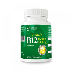 NUTRICIUS Vitamín B12 Extra 1000 mcg 30 tablet