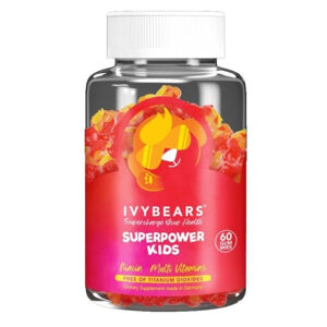 IVYBEARS Superpower kids vitamíny pro děti 60 kusů