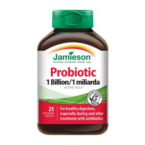 JAMIESON Probiotic 1 miliarda 25 vegetariánských kapslí