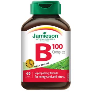 JAMIESON B-komplex 100 mg s postupným uvolňováním 60 tablet