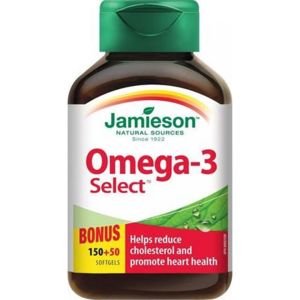 JAMIESON Omega-3 select 1000 mg 200 kapslí
