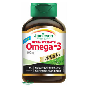 JAMIESON Omega-3 ULTRA 900mg 75 kapslí