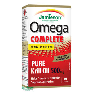 JAMIESON Omega Complete Super Krill 500mg 60 kapslí