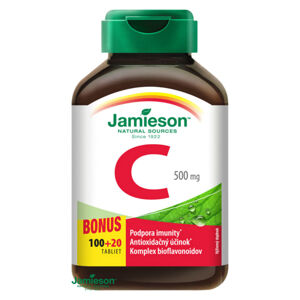 JAMIESON Vitamín C 500 mg 120 tablet, poškozený obal