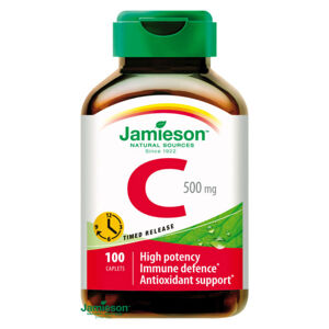 JAMIESON Vitamín C 500mg s postupným uvolňováním 100 tablet, poškozený obal