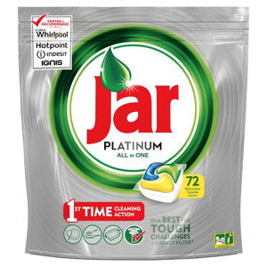 JAR Tablety do myčky Platinum Yellow 72 ks