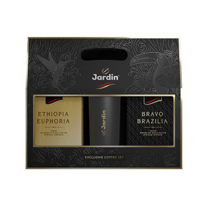 JARDIN Gift Box Arabika mletá 2x 250 g TERMOHRNEK ZDARMA