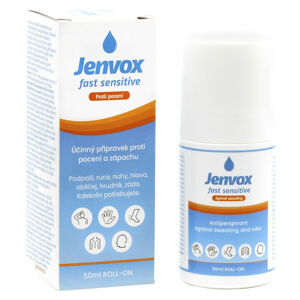 JENVOX Fast Sensitive Roll-on Proti pocení a zápachu 50 ml, poškozený obal