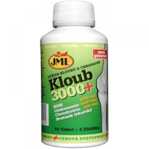 JML Kloub 3000+ MSM-Glukosamin + Chonroitin 62 tablet