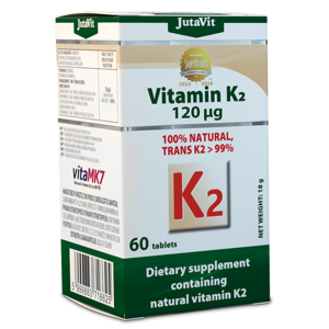 JUTAVIT Vitamín K2 přírodní 120 g 60 tablet